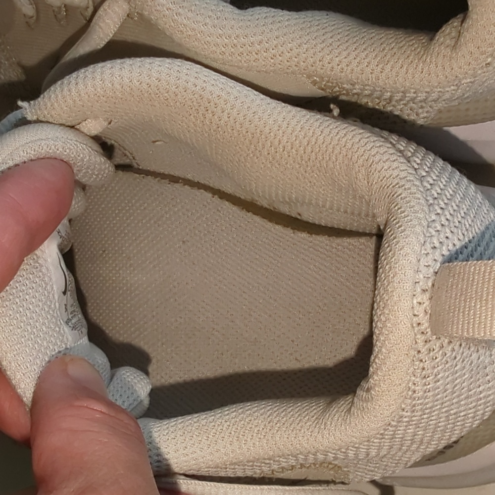 Nike flex runner stroke running light grey off white sneakers - Picture 8 of 14